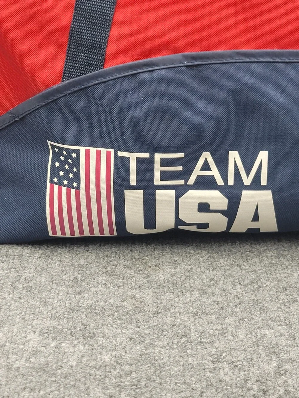 Team USA 2012 Olympic Promotional Product Canvas Sport Duffel Bag